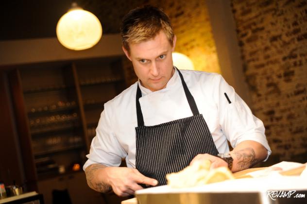 Chef Bryan Voltaggio served as the first 'Rogue Sessions' guest chef.